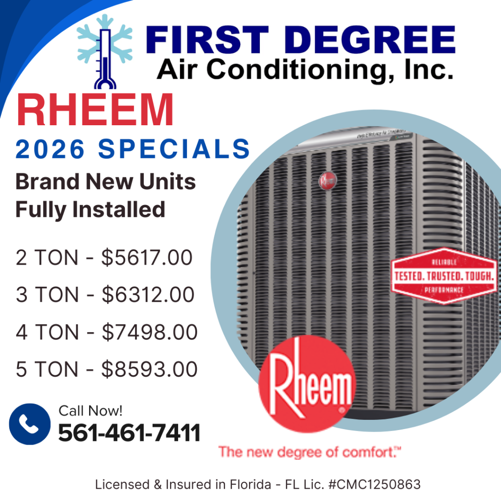 2026 Rheem AC System Specials