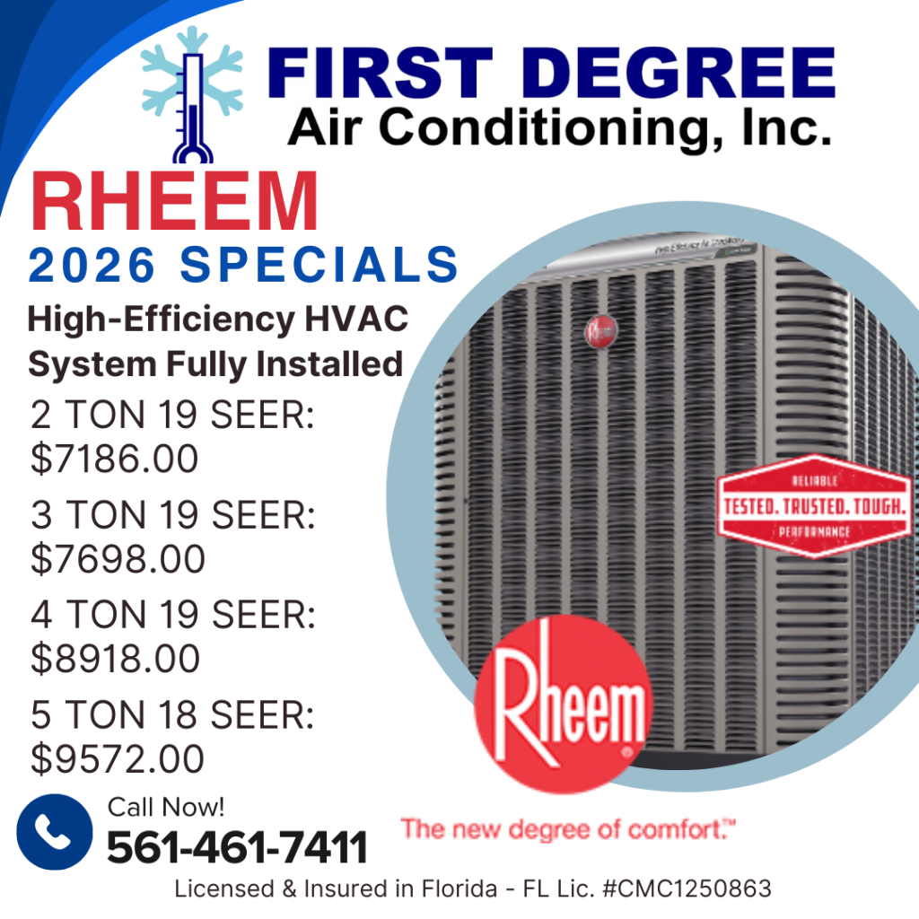 2026 Rheem High-Efficiency System Specials